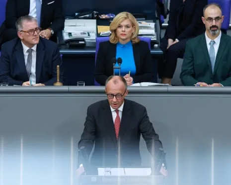 National Freedom ‘Under Threat’ States the Chancellor as He Cautions Against ‘Forced Settlement’ in the Eastern European Nation